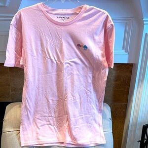 AG: NWT Pacsun Pink Embroidered Mushroom T-Shirt
